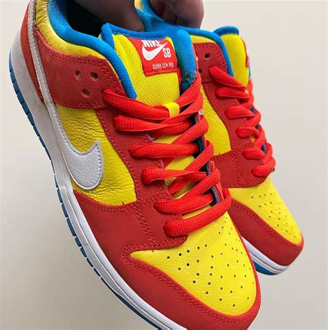 nike bart simpson dunk low